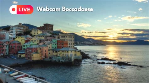 webcam boccadasse|Genoa .